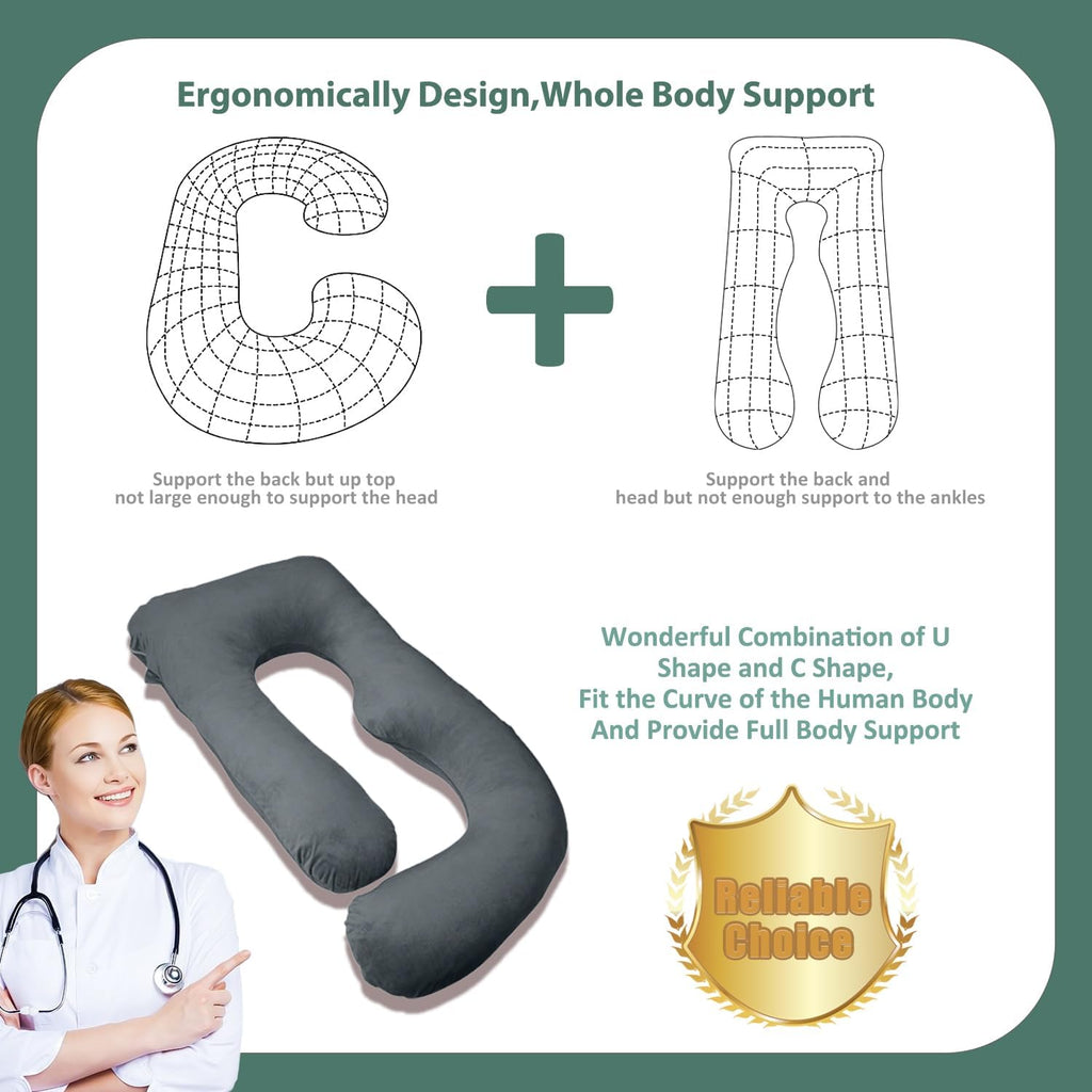 Pregnancy Pillow, U Shaped Pregnancy
